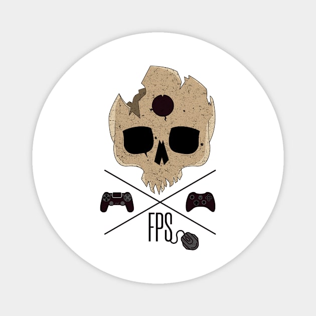 FPS Games Magnet by Sons of Skull